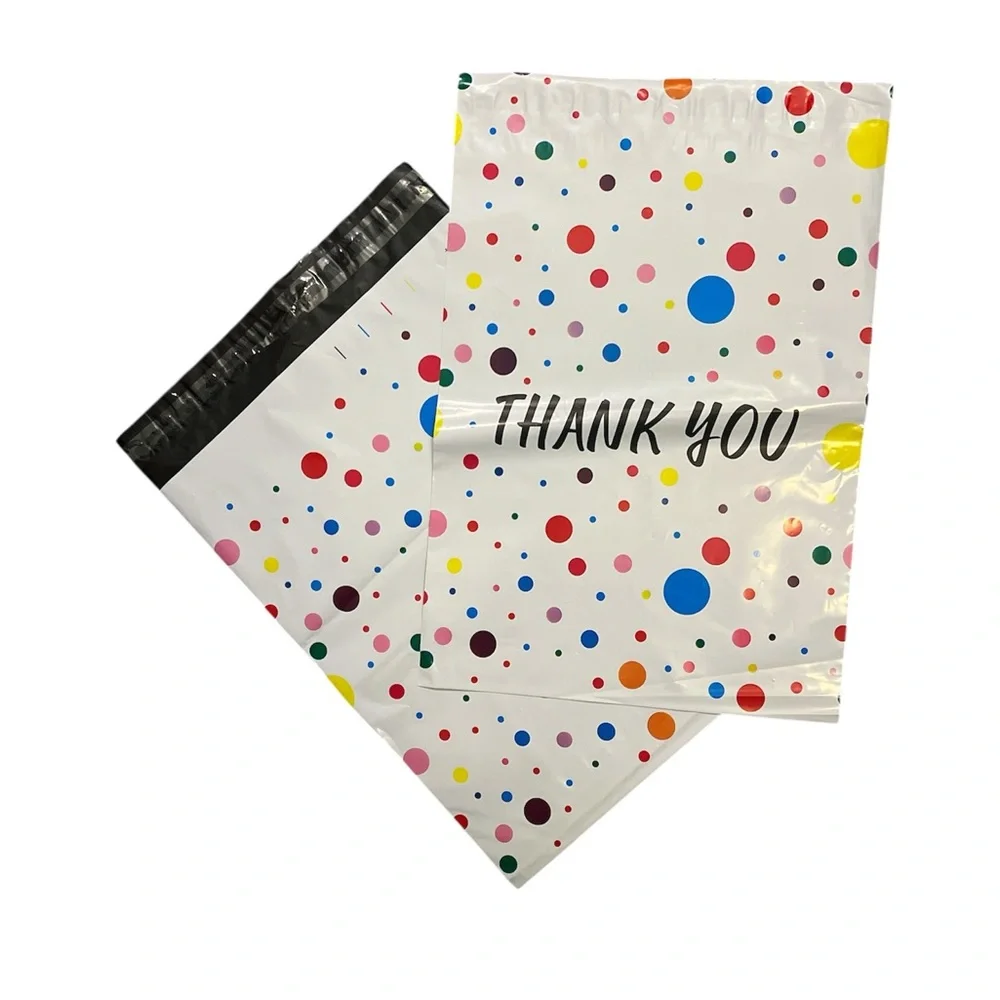 10”x13” THANK YOU Poly Mailers set of 10